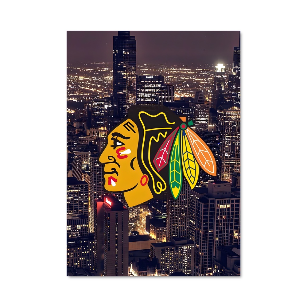 Poster Blackhawks Spirit